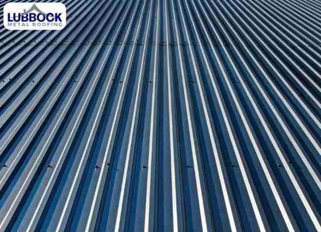Corrugated metal roofing panels properly installed